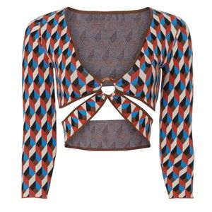 Ronny Kobo Crop Sweater